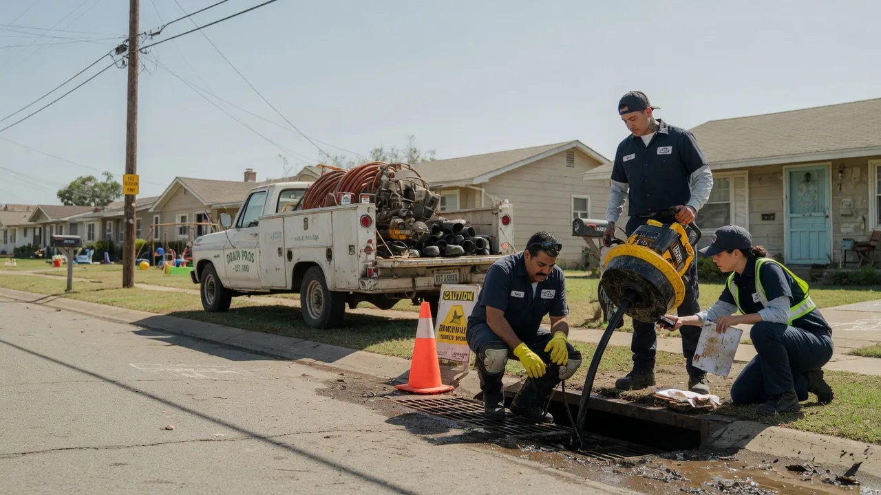 Drain Cleaning in Paradise, TX near me
